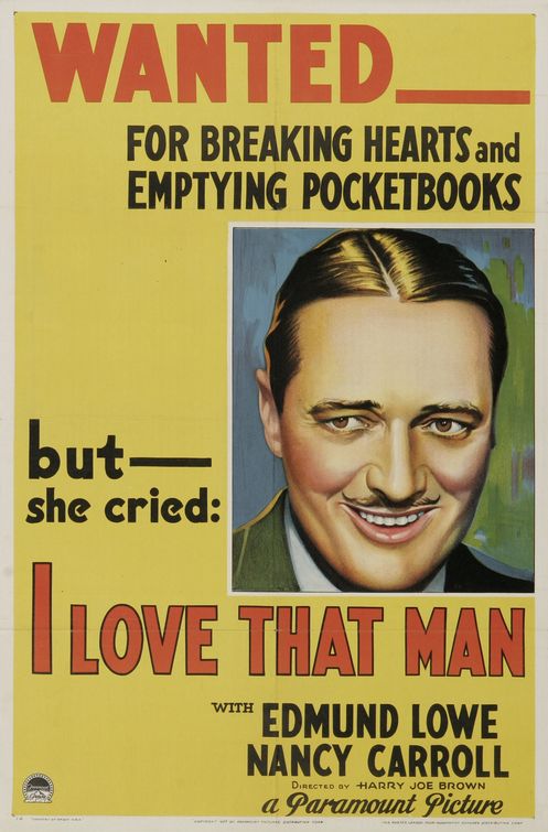 I Love That Man 1933